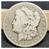 1880-S Morgan Dollar VG
