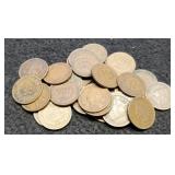 (30) Indian Head Cents Back To 1888