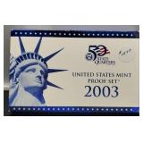 2003 10 Coin Proof Set