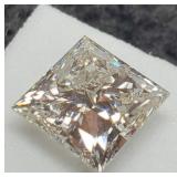 3.37 CT Princess Cut Diamond Laboratory Grown
