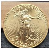 2016 $50 1 Troy Oz. Gold Eagle BU