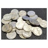 (34) Full Date Buffalo Nickels