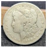 1900 Morgan Dollar F