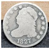 1827 Capped Bust Dime G