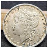 1896 Morgan Dollar AU