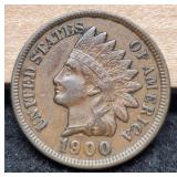 1900 Indian Head Cent XF