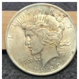 1922 Peace Dollar XF