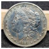 1888-O Morgan Dollar XF Toned