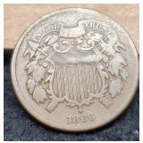 1866 Two Cent