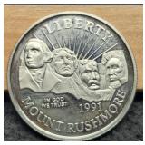 1991-S Mt. Rushmore Comm. Half Dollar Proof