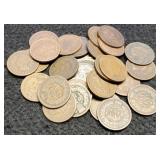 (30) Indian Head Cents Back To 1891