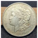 1921-S Morgan Dollar XF