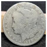 1900-O Morgan Dollar F