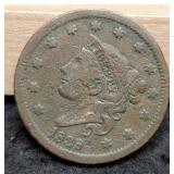 1838 Large Cent