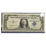 1957 $1 Silver Certificate Star Note AU