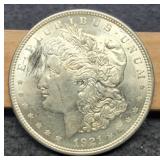 1921 Morgan Dollar Unc.