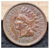 1895 Indian Head Cent XF Nice