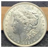1921 Morgan Dollar MS