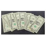 (11) 2017A $2 FR Notes Unc/Consective #