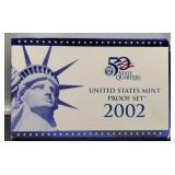 2002 10 Coin Proof Set