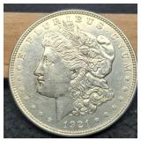 1921 Morgan Dollar Unc.