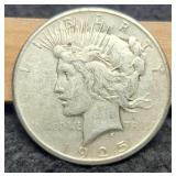1925 Peace Dollar F