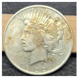 1922-D Peace Dollar VF