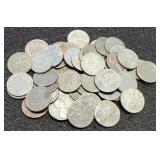 (50) 1943 Steel War Cents
