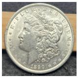 1890 Morgan Dollar AU