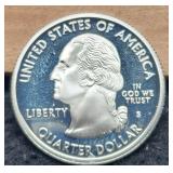 2000-S Silver Proof Quarter "Maryland"