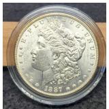 1887 Morgan Dollar BU