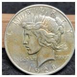 1928-S Peace Dollar XF40