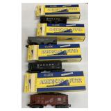 4 - American Flyer S Gauge Train Cars
