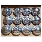 12 Pedal Tractor Double Dome Hubcaps ERTL Eska