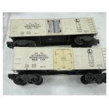 2 - Lionel Milk Cars