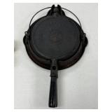 Piqua-ware Waffle Iron