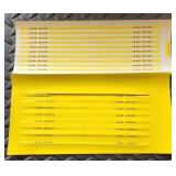 ERTL 1:16 John Deere Tractor Vinyl Decal Sheets