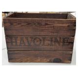 Havoline Wood Box