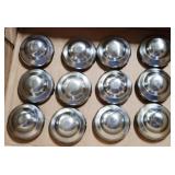 12 Pedal Tractor Double Dome Hubcaps ERTL Eska