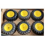 ERTL 1/16 John Deere Tractor Rear Wheels x6