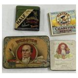 Tobacco Advertising Tins