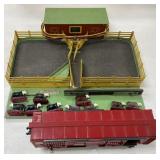 Stockyard and Car
