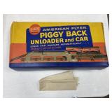 American Flyer Piggyback Unloading Car