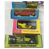 Matchbox and Volvo Diecast Cars