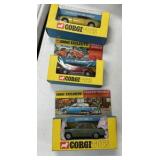 3 - Corgi Diecast Cars
