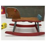Wood Rocking Horse