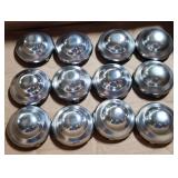 12 Pedal Tractor Double Dome Hubcaps ERTL Eska