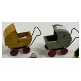 2 - German Doll Strollers