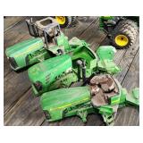 3x ERTL 1/16 John Deere 4WD Tractor Bodies, Hoods