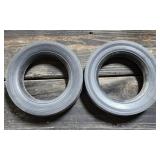 NOS Pedal Tractor Front Rubber Tires, Plain Wall
